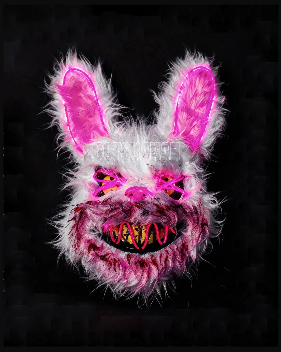 Máscara Conejo Led Sangrienta