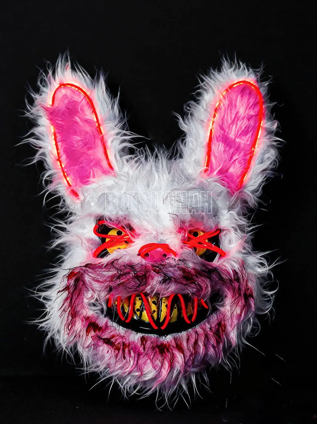 Máscara Conejo Led Sangrienta