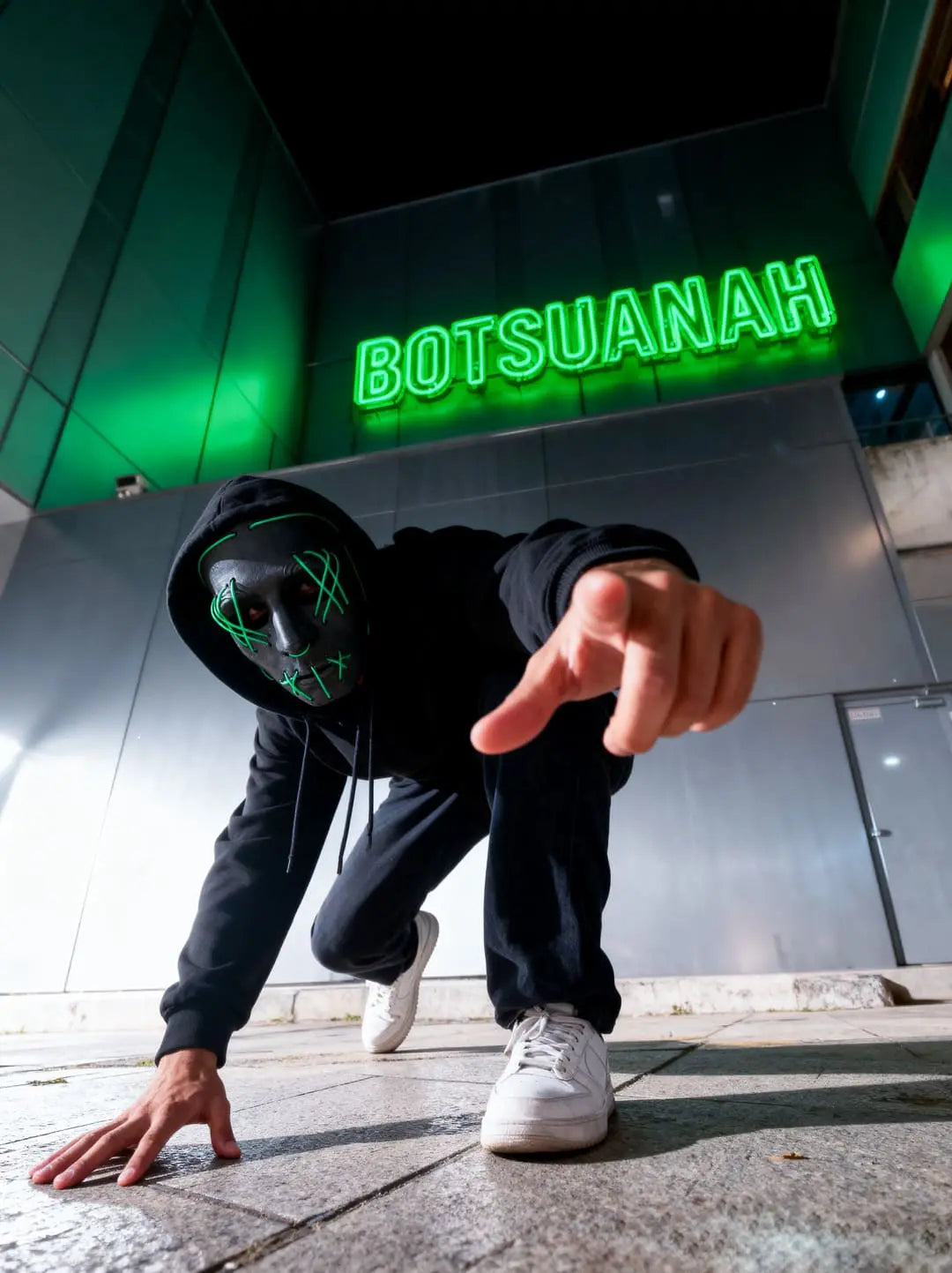 Máscara Led purga Sangrienta