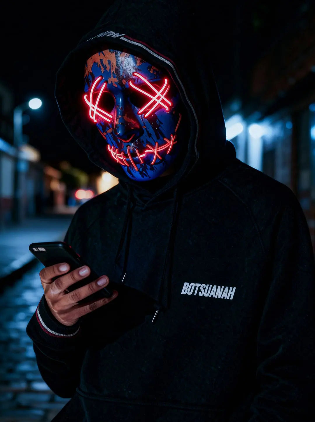 Máscara Led purga Sangrienta