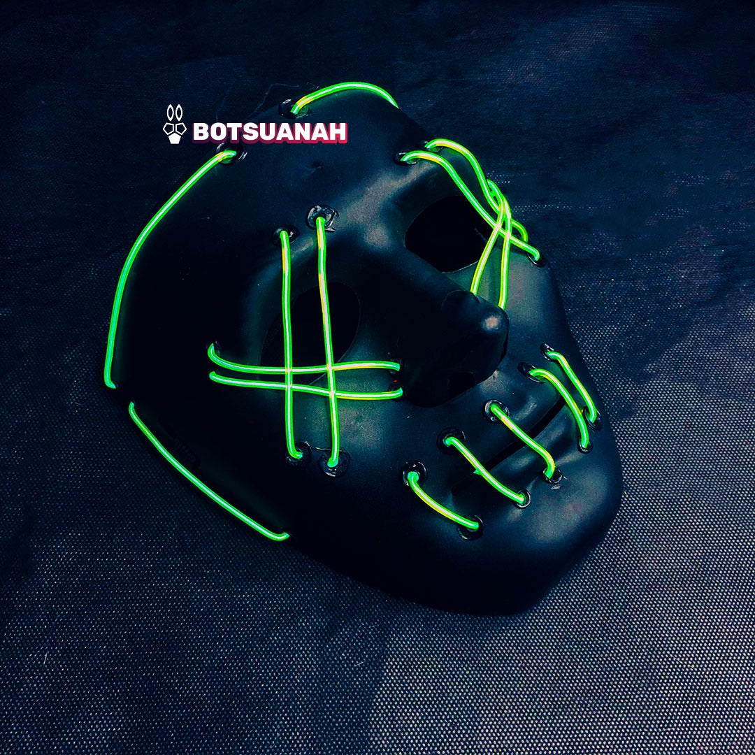 MÁSCARA LED PURGA SANGRIENTA